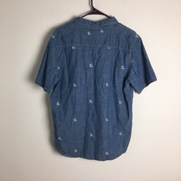LRG Woven Collection Palm Tree Short Sleeve Shirt - Picture 5 of 13